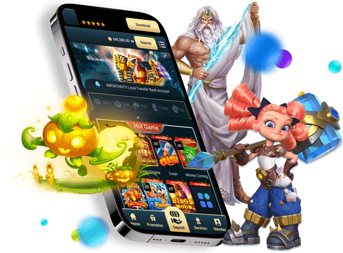 Màn hình trò chơi nổ hũ với biểu tượng jackpot
